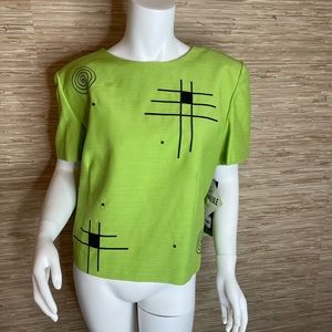 NWT Cute Embroidered Top